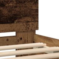 Рамка за легло Старо дърво 90 x 200 cm Инженерно дърво