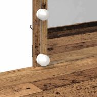 Тоалетка Старо дърво 100 x 40 x 130 см Инженерно дърво