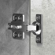 Комплект ТВ шкафове от 10 части, бетонно сиви, инженерно дърво