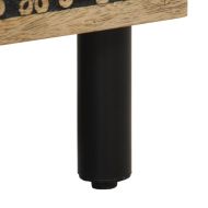 Нощно шкафче 50x33x60 см мангово дърво масив