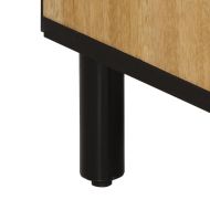 Шкаф за баня 38x33x160 см масивно мангово дърво