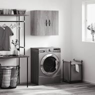 Стенен шкаф, сив сонома, 60x31x60 см, инженерно дърво