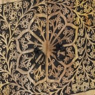 Нощно шкафче 50x33x60 см мангово дърво масив