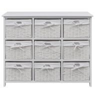 Шкаф за съхранение, бял