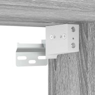 Комплект ТВ шкафове от 4 части, сив сонома, инженерно дърво