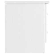 Нощно шкафче бяло ALTA 41x35x41 см бор масив