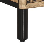 Нощно шкафче 50x33x60 см мангово дърво масив