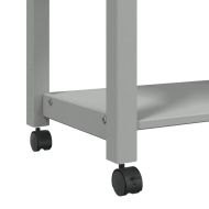 Кухненска количка "MONZA" 60x40x88,5 см борово дърво масив