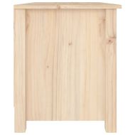 Пейка за обувки 70x38x45,5 см масивна борова дървесина
