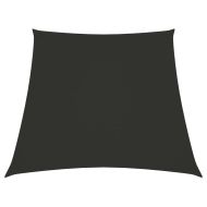 Платно-сенник, Оксфорд текстил, трапец, 2/4x3 м, антрацит