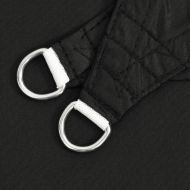 Платно-сенник, Оксфорд плат, триъгълно, 5x7x7 м, черно