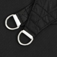 Платно-сенник, Оксфорд плат, триъгълно, 6x6x6 м, черно