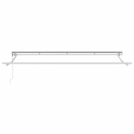 Сгъваем навес Бургундско червен 350x200 см текстил