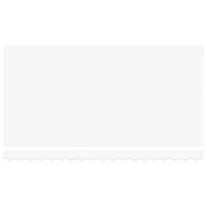 Сгъваем навес Бяло 400x200 см текстил