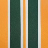 Сгъваем навес Зелен и жълт 350x250 см текстил