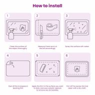 Самозалепващо фолио за прозорци Заскрежени линии 45 x 2000 см