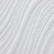 Матрак Бяло и сиво 200 x 200 cm Мемори пяна