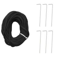 LED коледна елха с колчета за земя Златист 250 cm Желязо