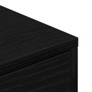 Шкаф за обувки Черния дъб 60 x 35 x 84 см Инженерно дърво