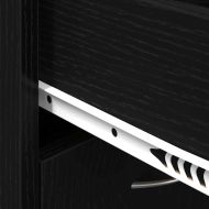 Шкаф за обувки Черния дъб 60 x 35 x 84 см Инженерно дърво