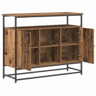 Служебен шкаф Старо дърво 100 x 35 x 80 см Инженерно дърво