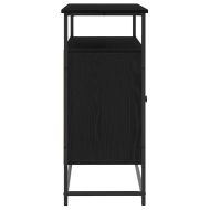 Служебен шкаф Черен дъб 100 x 35 x 80 см Инженерно дърво