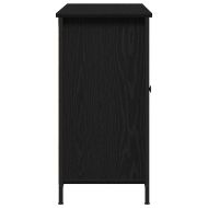Служебен шкаф Черен дъб 100 x 35 x 70 см Инженерно дърво