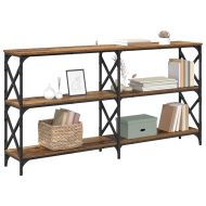 Конзолна маса Старо дърво 156 x 28 x 80,5 см Инженерно дърво