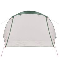 Къмпинг палатка с веранда, 4-местна, зелена, водоустойчива