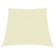 Платно-сенник, Оксфорд текстил, трапец, 3/5x4 м, кремаво
