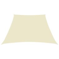 Платно-сенник, Оксфорд текстил, трапец, 3/5x4 м, кремаво