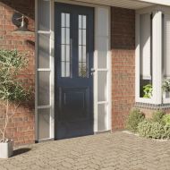 Фолио за прозорци статично сив мат 90x500 см PVC