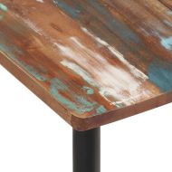 Трапезни столове, 6 бр, регенерирано дърво масив