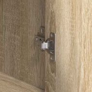 Служебен шкаф Сонома дъб 120 x 41 x 75 см Инженерно дърво