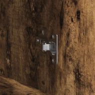 Служебен шкаф Опушен дъб 120 x 41 x 75 см Инженерно дърво