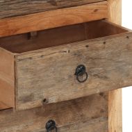 Страничен шкаф 55x33x75 см масивна акация