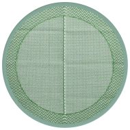 Килим за открито, ARAKIL зелено, Ø160 см, PP
