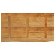 Плот за маса, жив ръб, 120x60x3,8 см, масивно дърво манго