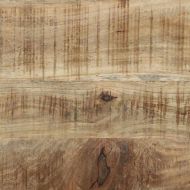 Закачалка за дрехи с чекмедже Кафяво Масивна дървесина от манго