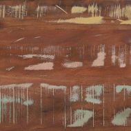 Пейка 100 x 35 x 45 см Масивна регенерирана дървесина