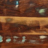 Пейка за Съхранение Многоцветен Масивна регенерирана дървесина