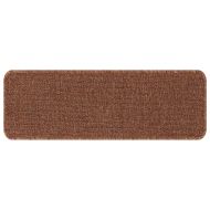 Килимчета против подхлъзване за стълби 15 pcs Жълто 60 x 25 cm