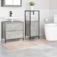 Комплект антислип килими за баня 2 pcs Крем ПП