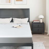 Топер за матрак Бяло 160 x 200 cm Жакардова тъкан