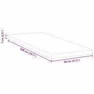 Подложки за матрак Бяло 80 x 200 cm