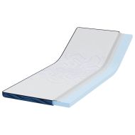 Подложки за матрак Бял и син 70 x 200 cm Гелова мемори пяна