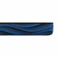 Подложки за матрак Бял и син 160 x 200 cm Гелова мемори пяна