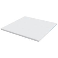 Тапицирана възглавница Бяло 180 x 200 cm Гелова мемори пяна