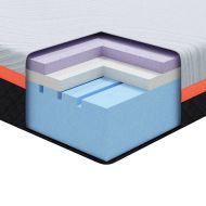 Матрак Бяло и сиво 80 x 200 cm Мемори пяна