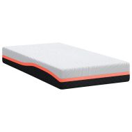 Матрак Бяло и сиво 90 x 190 cm Мемори пяна